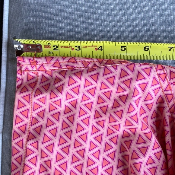 Quiet Storm since 1983 Men’s geometric print Coral Bathing suit trunks XXL XL - Picture 8 of 11